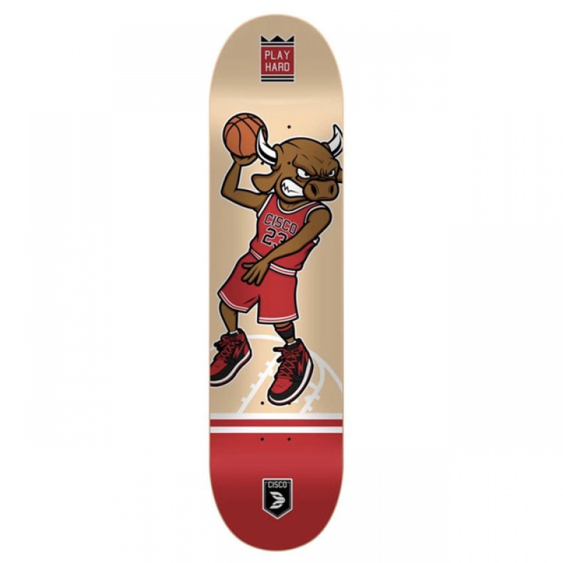 Shape Cisco 8.0 Premium Basqueball Chicago Bulls Bege